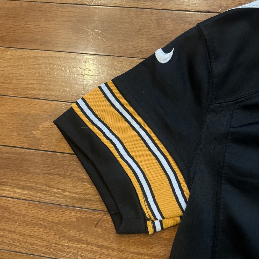 Nike Ben Roethlisberger #7 Pittsburgh Steelers Youth Large NFL Football Jersey - Picture 8 of 13